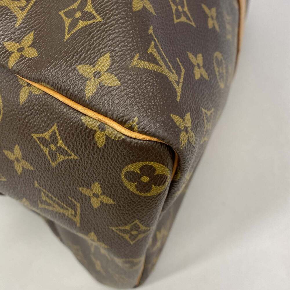 LOUIS VUITTON Brown Monogram Keepall 45 Boston Bag - Picture 6 of 11